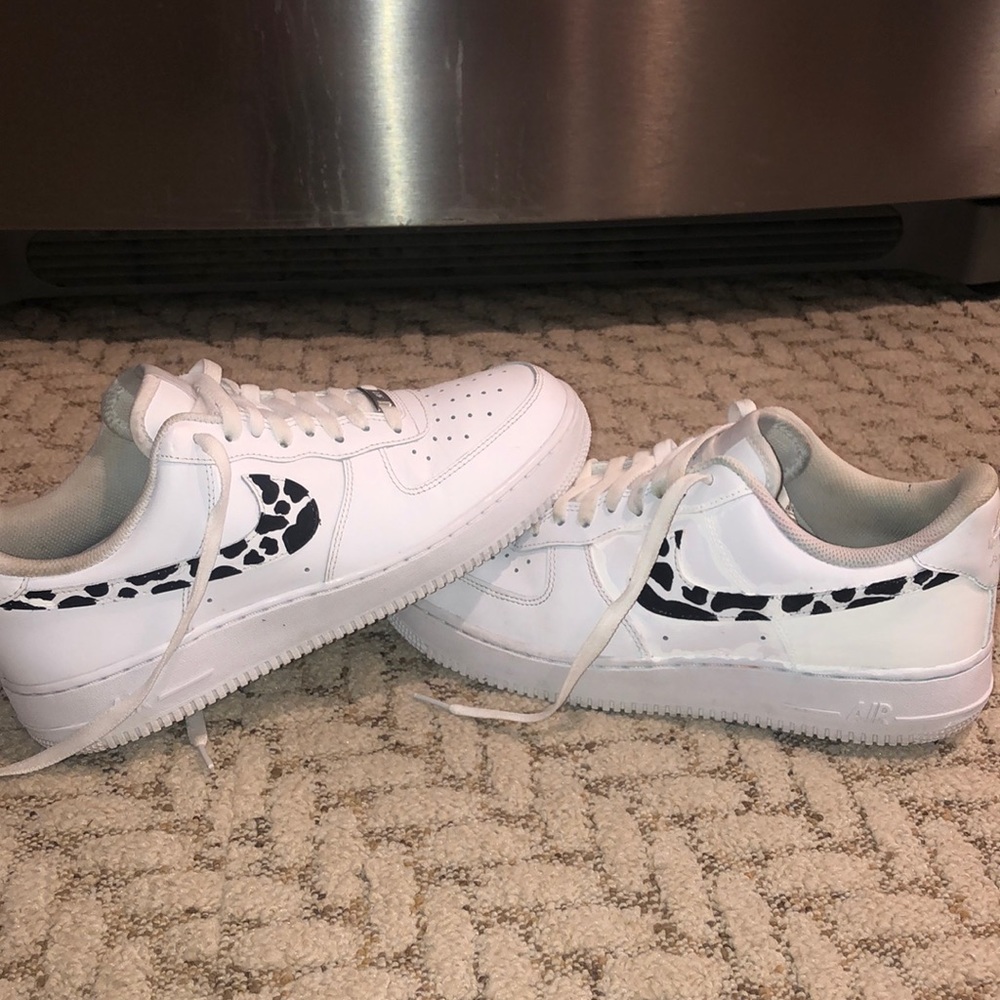 cow print AF1